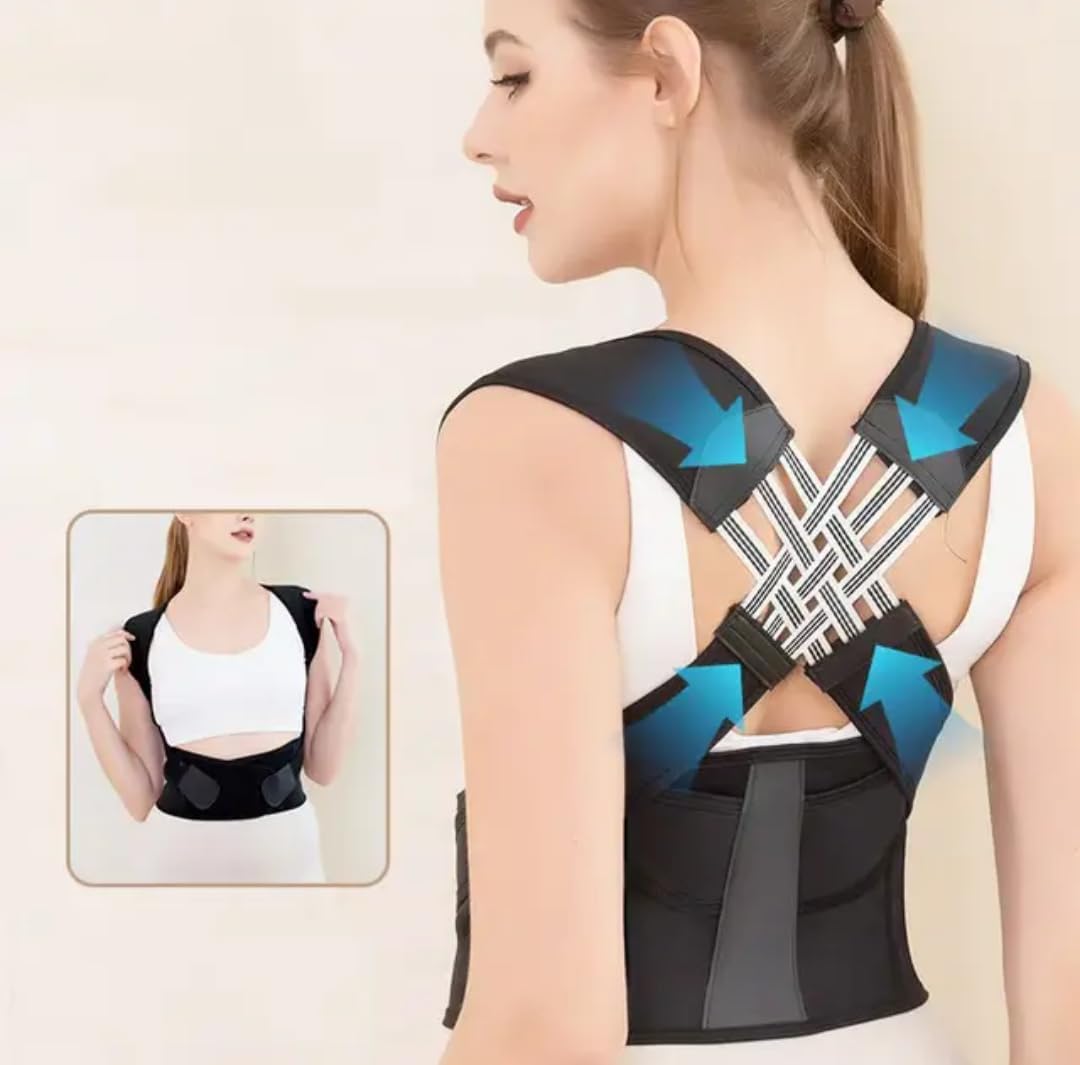 💪 Posture Corrector for Men & Women | Back Support Belt for Pain Relief & Shoulder Alignment 🧍♂️🧍♀️