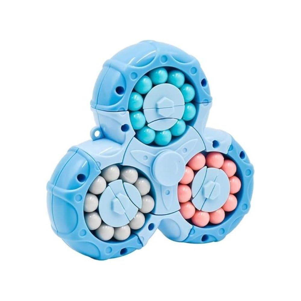 🌀 Magic Bean Rotating Cube – Fidget & Puzzle Toy for Smart Fun & Focus 🎯