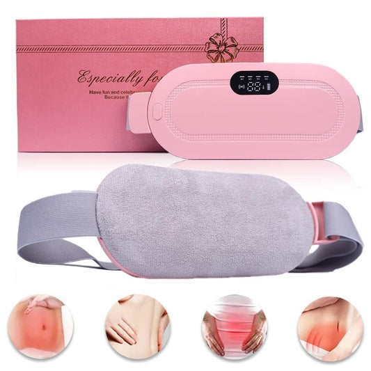 🌸 Period Cramp Relief Massager & Heating Pad – Say Goodbye to Pain, Hello to Comfort! 💆‍♀️
