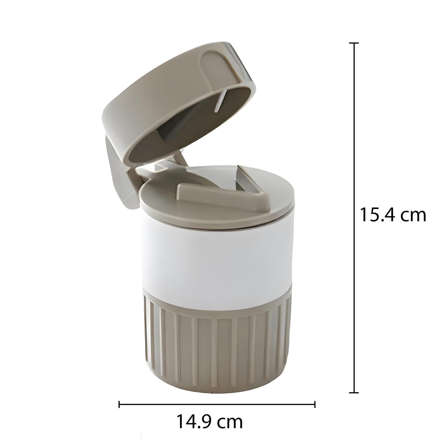 💊 Naama 3-in-1 Tablet & Pill Cutter | Crusher, Grinder & Storage Box – Portable Mini Pill Splitter (White)