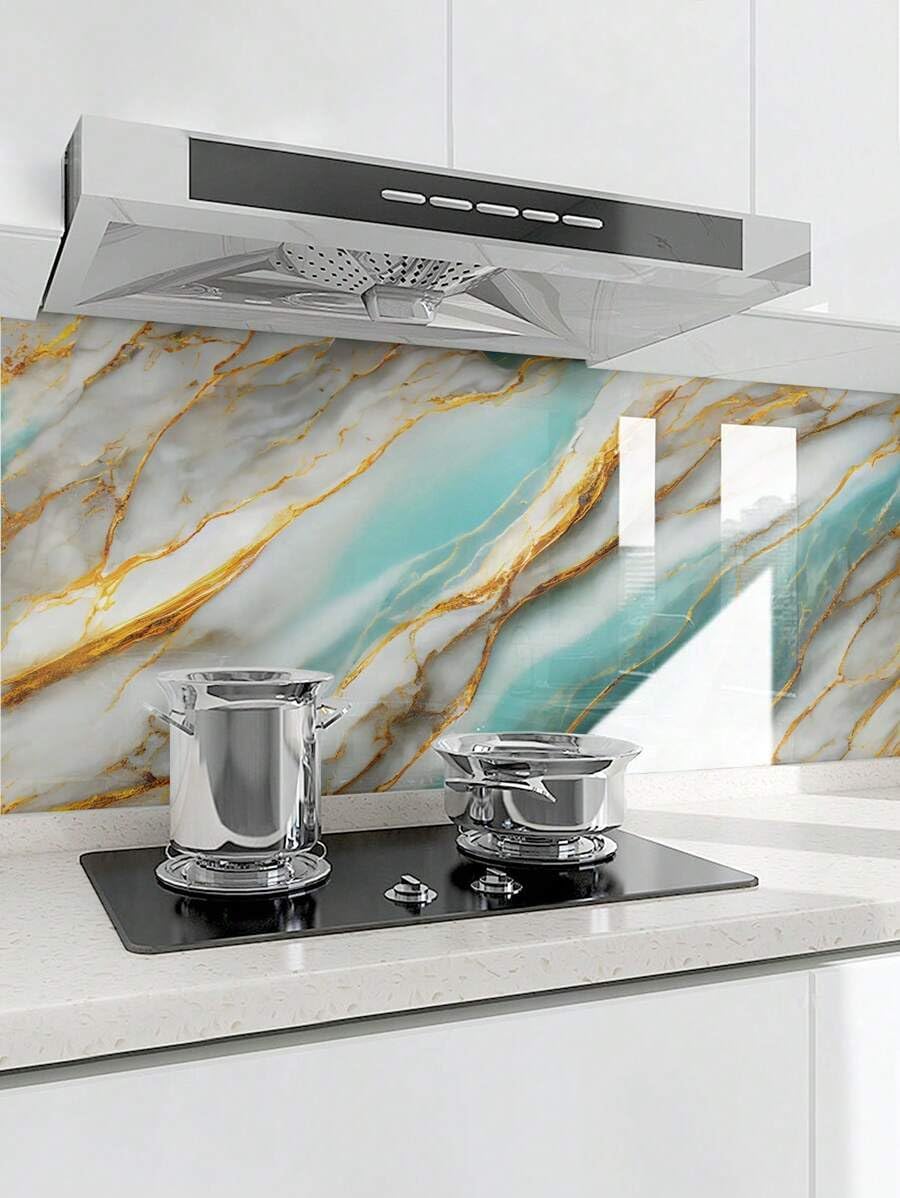 🏠 NAREVAL Self-Adhesive 3D Kitchen Wallpaper | Oil-Proof & Waterproof PVC Wall Sticker (White, 60×200 cm) ✨