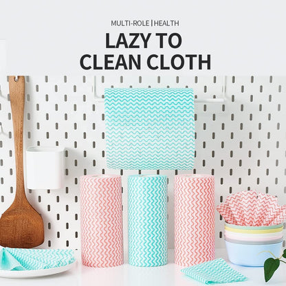 🧻✨ LIFTOFF® Reusable & Washable Kitchen Printed Tissue Roll – 2 Rolls (240 Wipes) 🌿