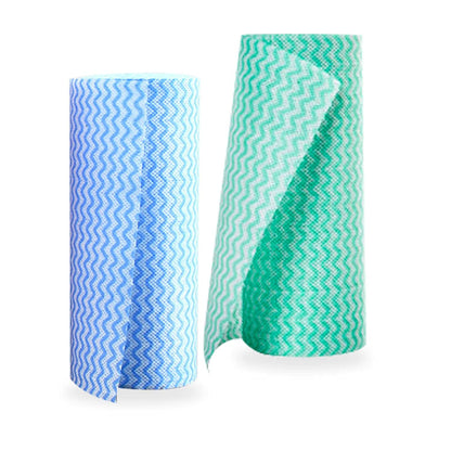 🧻✨ LIFTOFF® Reusable & Washable Kitchen Printed Tissue Roll – 2 Rolls (240 Wipes) 🌿